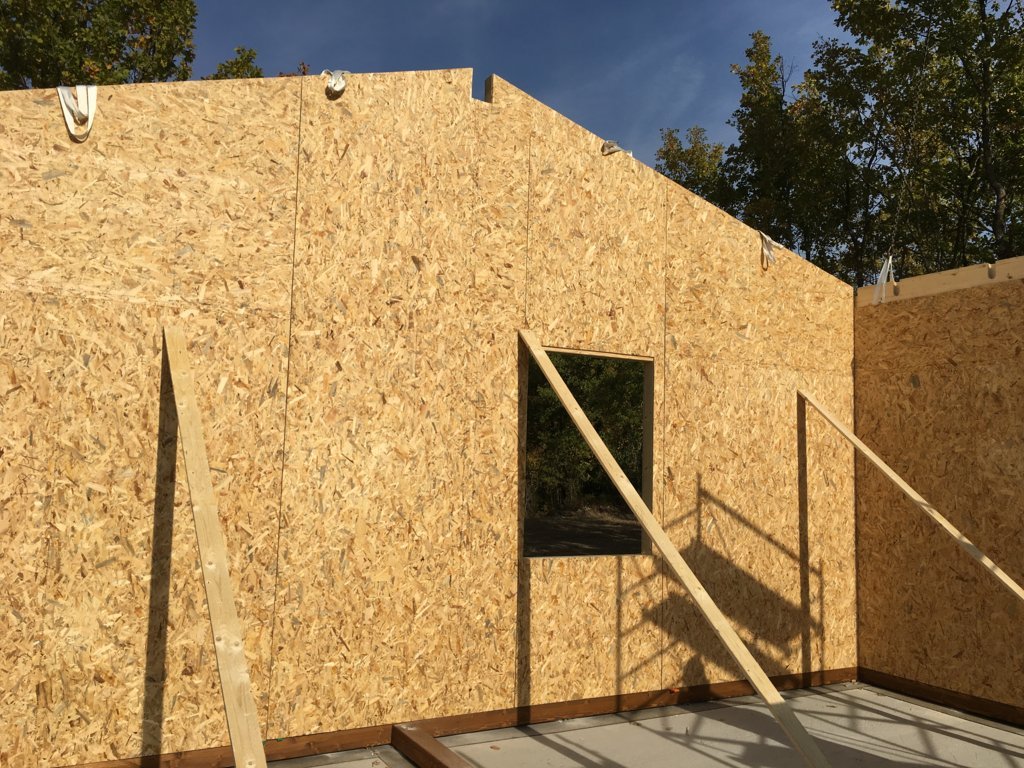 Pareti prefabbricate in legno per case